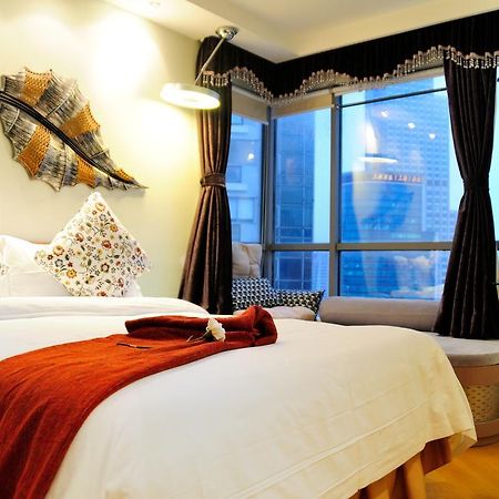 Shanghai Kingland Serviced Apartment Dış mekan fotoğraf