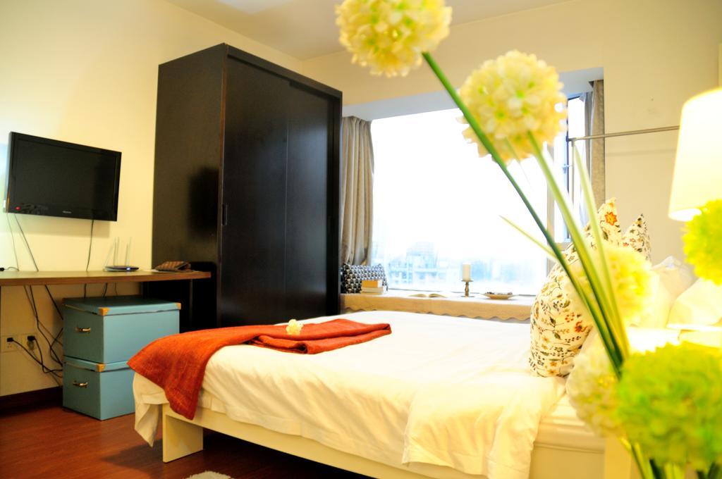 Shanghai Kingland Serviced Apartment Dış mekan fotoğraf