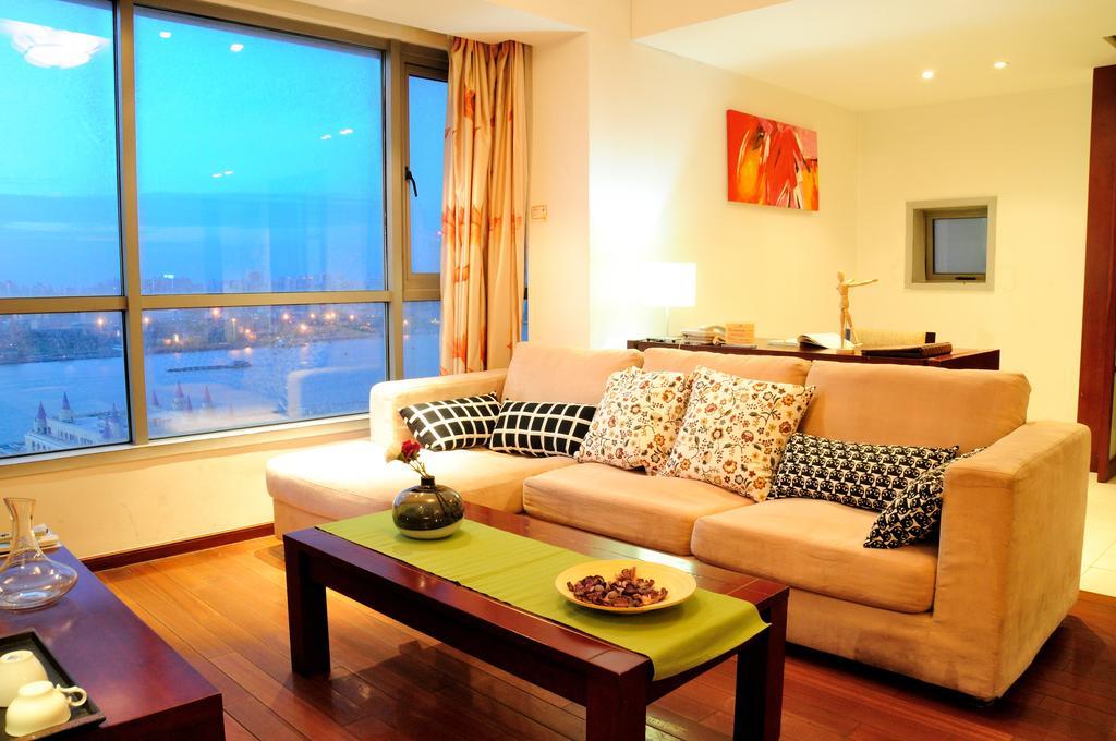 Shanghai Kingland Serviced Apartment Dış mekan fotoğraf