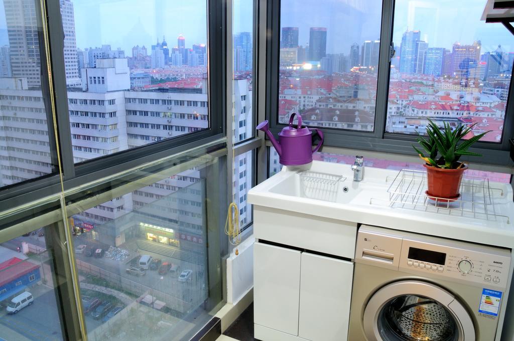 Shanghai Kingland Serviced Apartment Dış mekan fotoğraf