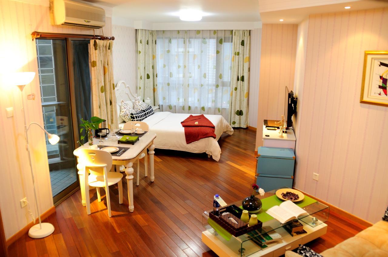 Shanghai Kingland Serviced Apartment Dış mekan fotoğraf